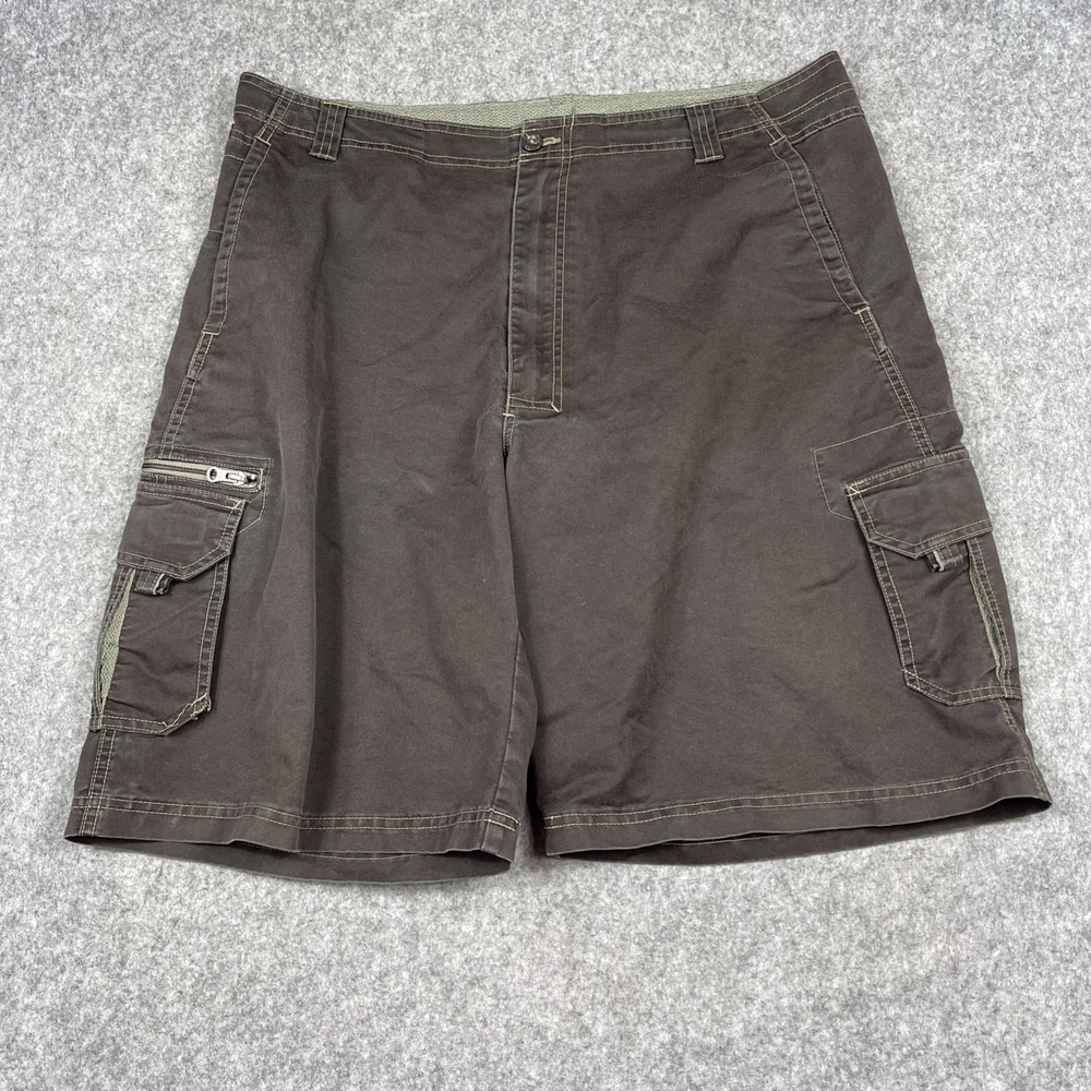 REI Co-op Cargo Shorts Mens 38 Brown Lightweight Hiking Outdoors